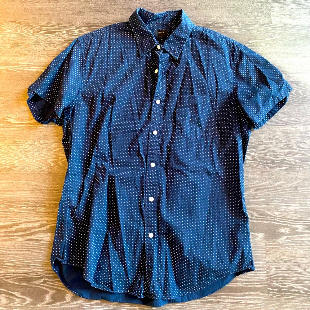 J Crew Short sleeve button down